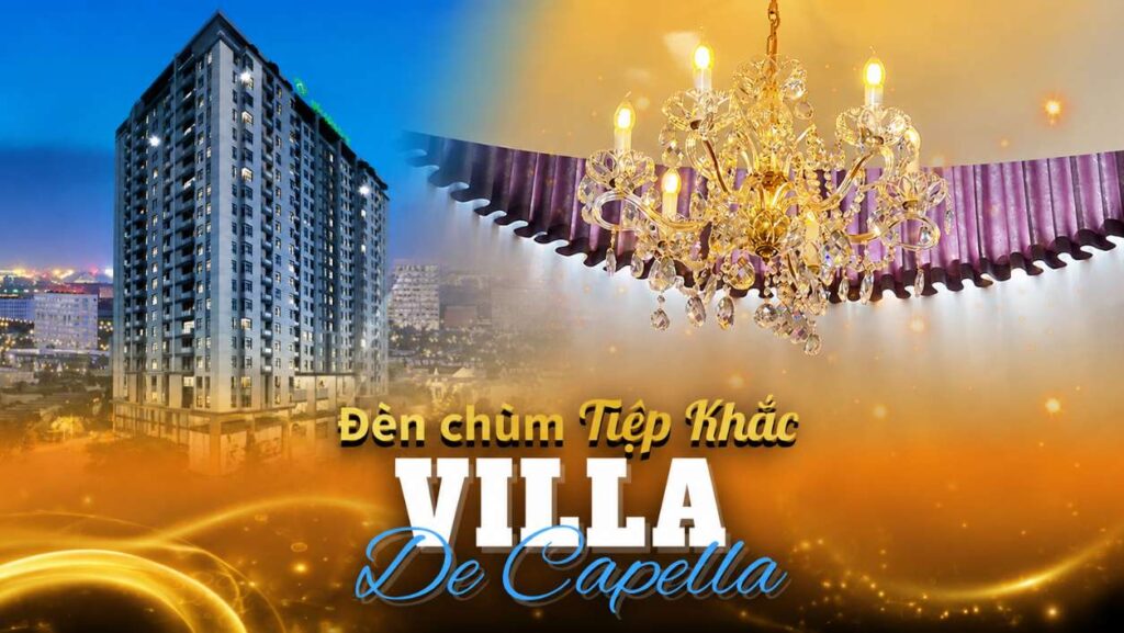 VILLA QUẬN 2 KHU De Capella - CÔNG TRÌNH ĐÈN CHÙM TIỆP KHẮC