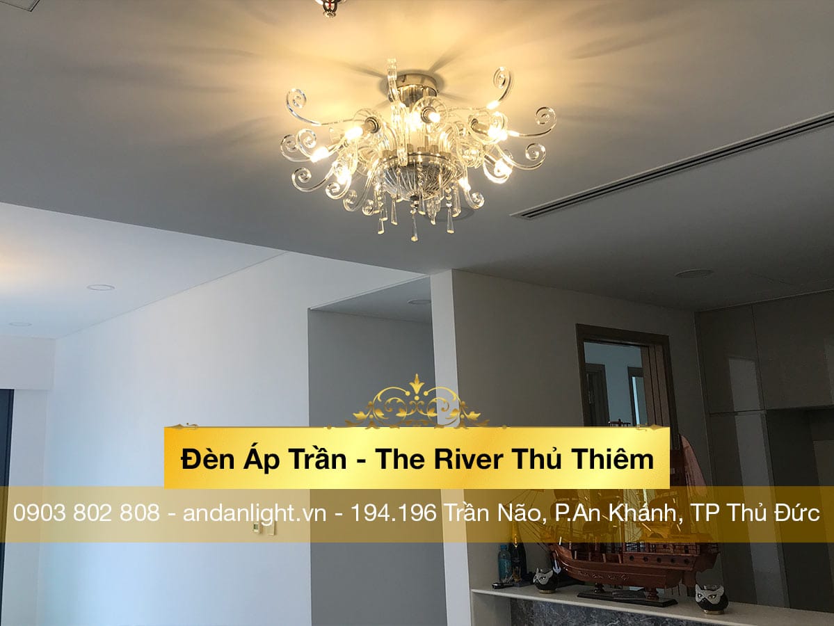 CĂN HỘ THE RIVER THỦ THIÊM - ĐÈN CHÙM TIỆP KHẮC
