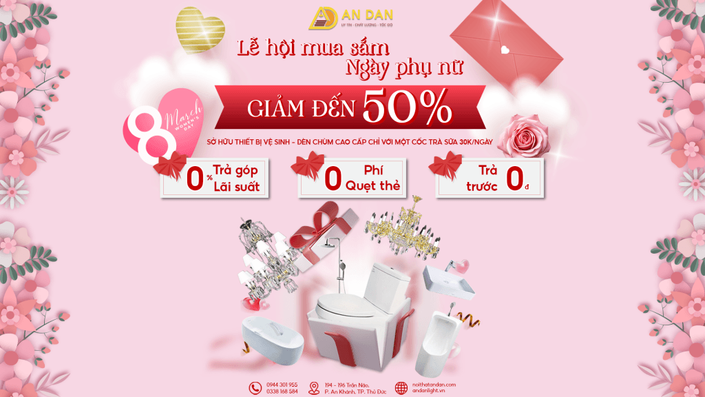 khuyến mãi tháng 3 2024