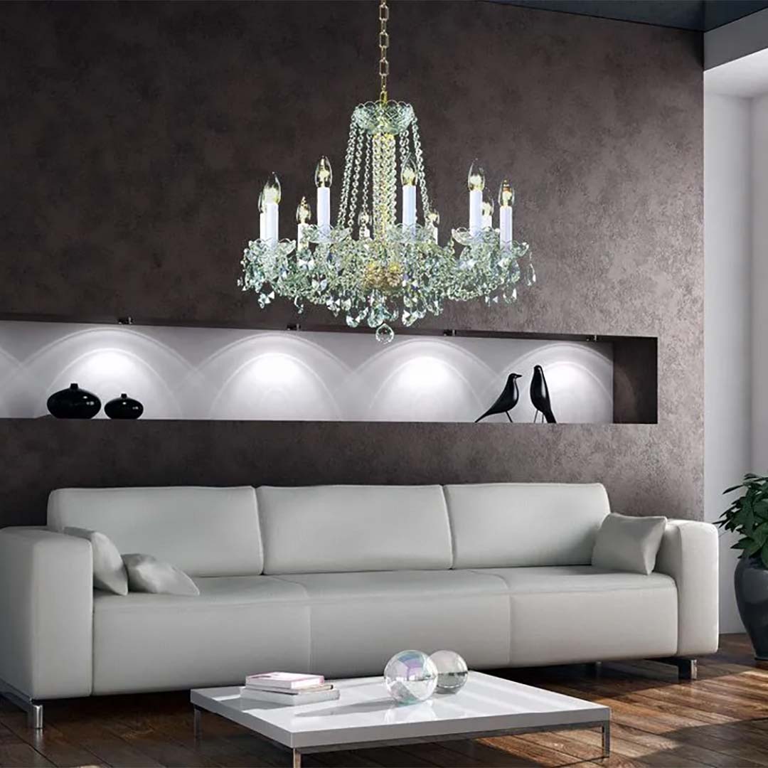 Đèn Chùm Pha Lê Tiệp Khắc AL181K - Ảnh 5