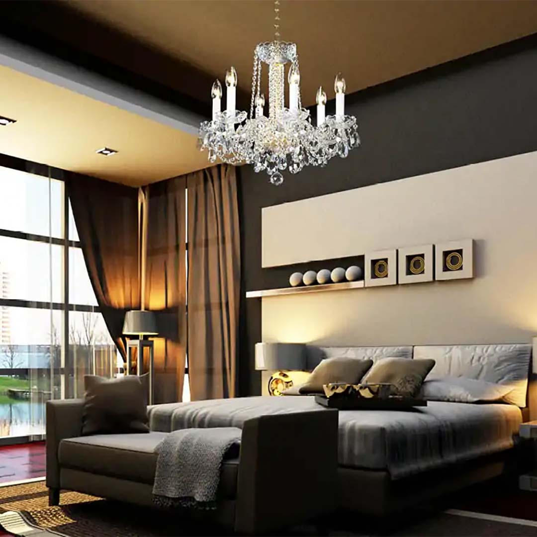Đèn Chùm Pha Lê Tiệp Khắc AL182K - Ảnh 9