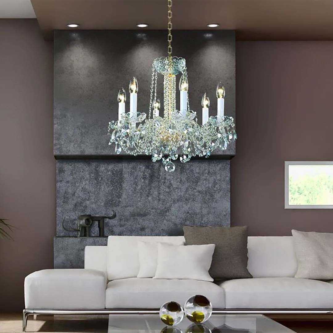 Đèn Chùm Pha Lê Tiệp Khắc AL182K - Ảnh 8