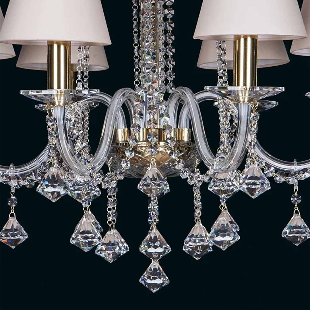 Đèn Chùm Pha Lê Tiệp Khắc EL210607 - Ảnh 2