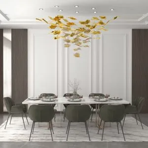Đèn Thả Pha Lê Elite Bohemia Holly Leaf