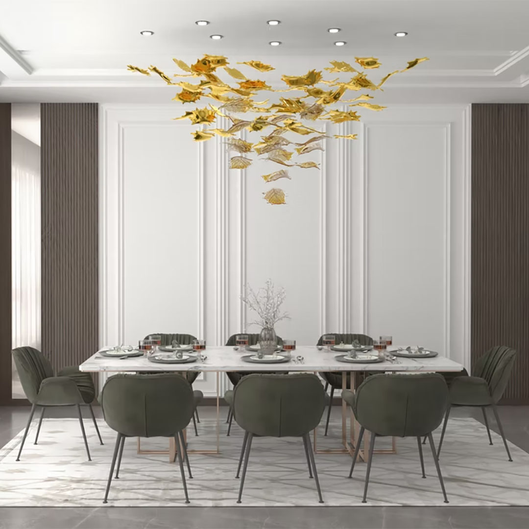 Đèn Thả Pha Lê Elite Bohemia Holly Leaf