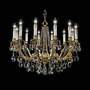 Đèn Chùm Đồng Pha Lê 1139/12