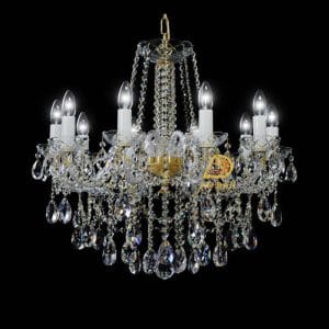 Đèn Chùm Pha Lê Tiệp Khắc 1570/12A