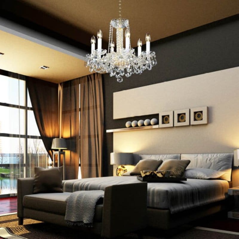 Đèn Chùm Pha Lê Tiệp Khắc 1540/6 - Ảnh 2