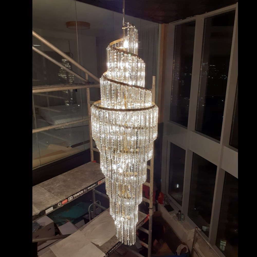 Đèn Thả Thông Tầng Pha Lê Tiệp BO TTT1020 - Ảnh 3