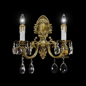 Đèn Tường Đồng Pha Lê 1762/2