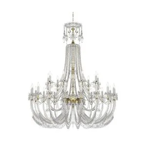 Đèn Chùm Thông Tầng Pha Lê New 02