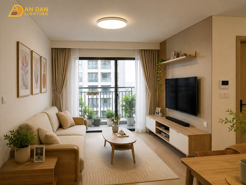 Kinh nghiệm chọn đèn trang trí phòng khách trong thực tế 