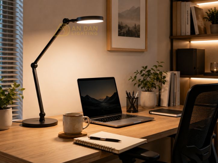 Những mẫu đèn bàn cho góc làm việc hiện đại