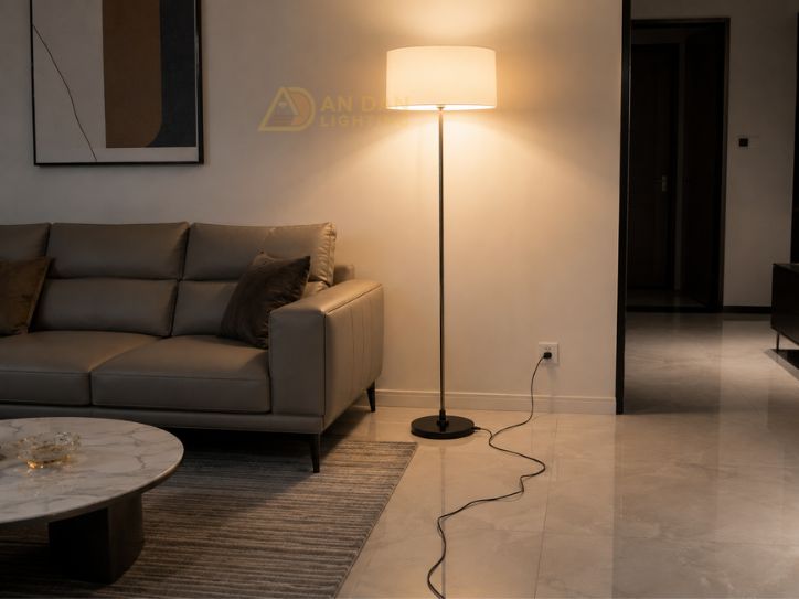 Những sai lầm thường gặp khi sử dụng đèn sàn, đèn cây