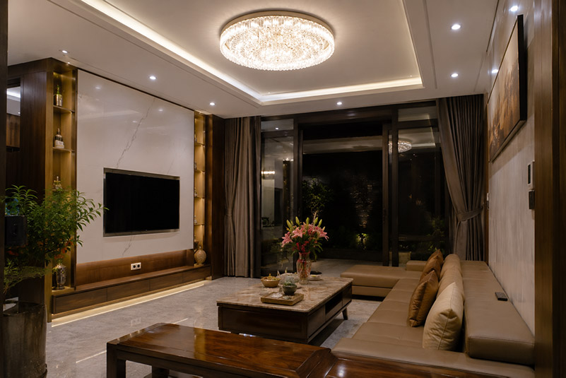 Đèn trần LED phòng khách